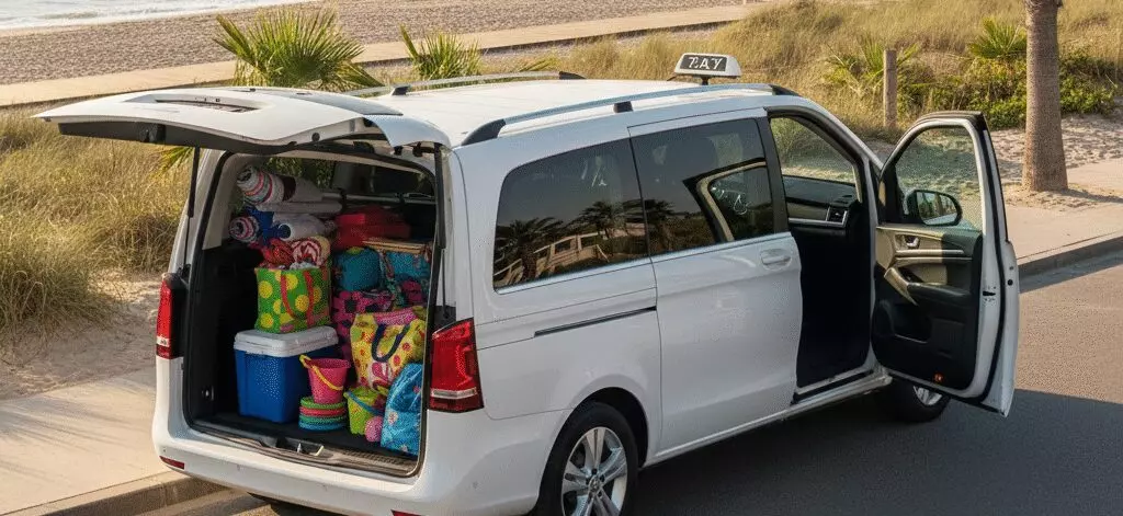 Waarom gezinnen kiezen voor taxi’s naar het strand: comfort en gemak op nummer één