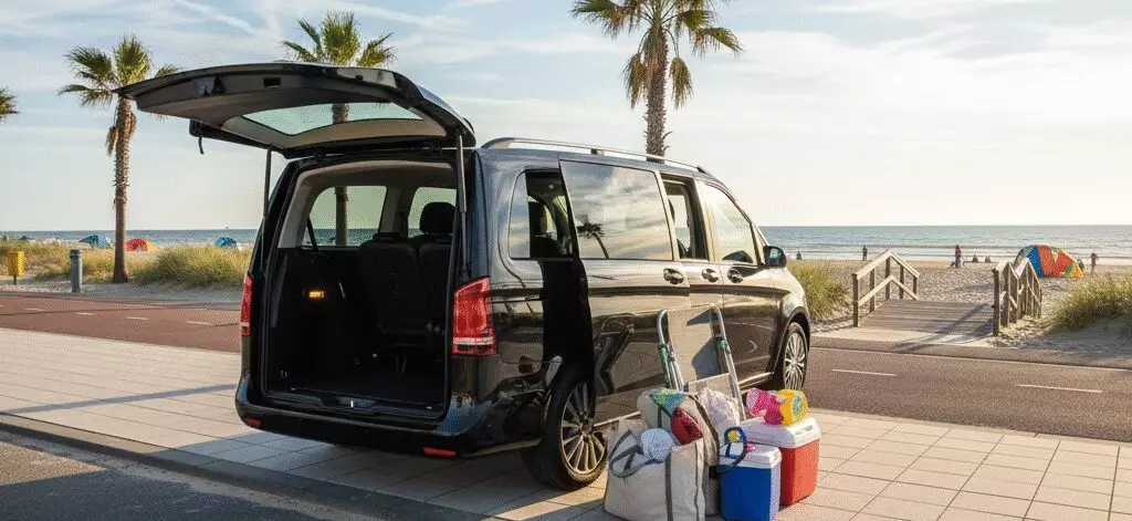 Ruimte, bagage en groepsvervoer zonder stress