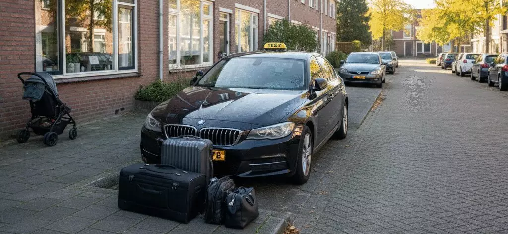 Met het gezin en koffers op pad: Waarom taxi vervoer jouw uitkomst is