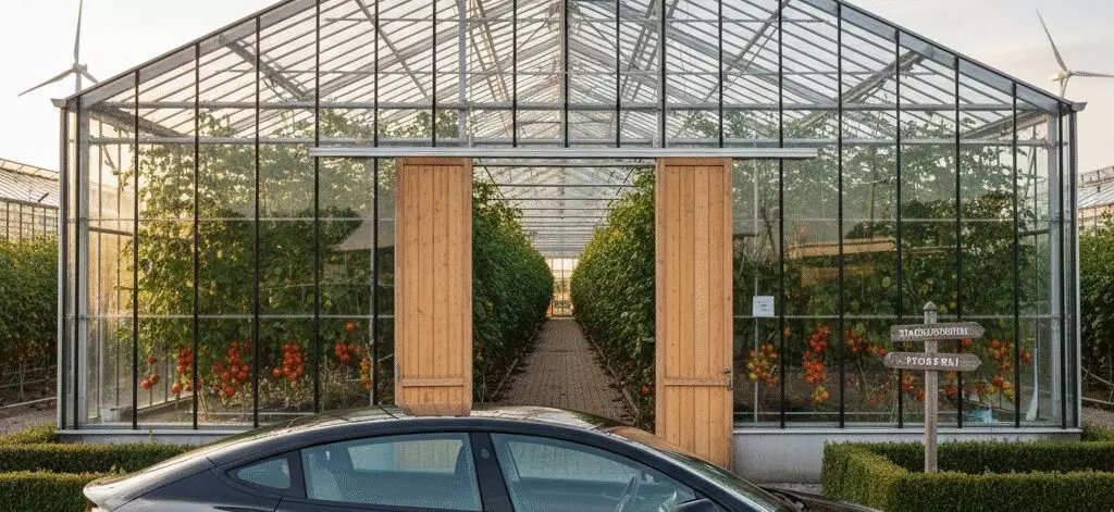 Warmoezerij bezoek in Westland met proeven van streekgroente in Westland.