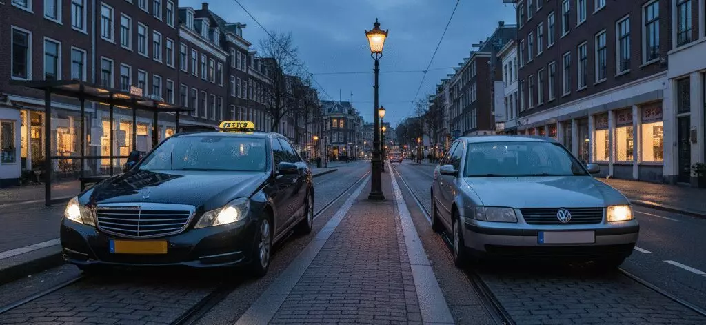 Wat is het verschil tussen een officiele taxi en een snorder in Nederland?