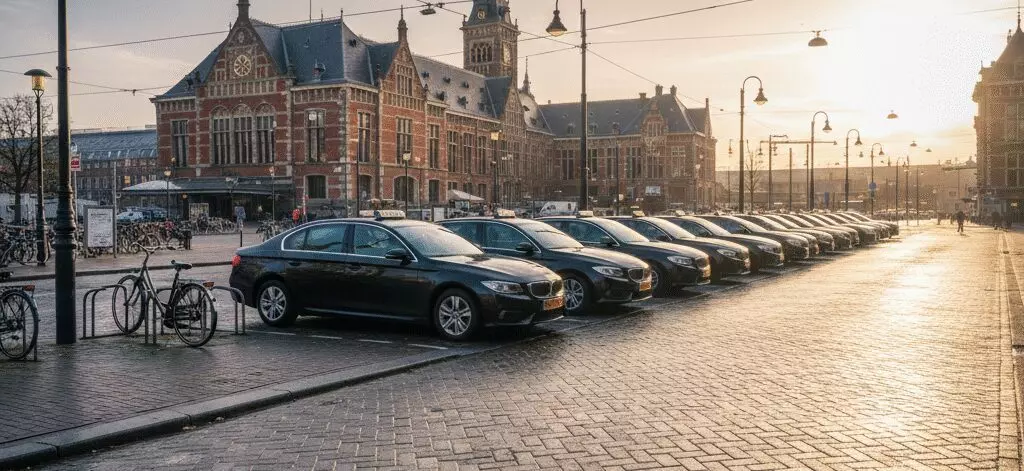 Standplaatstaxi: direct beschikbaar op straat of stations