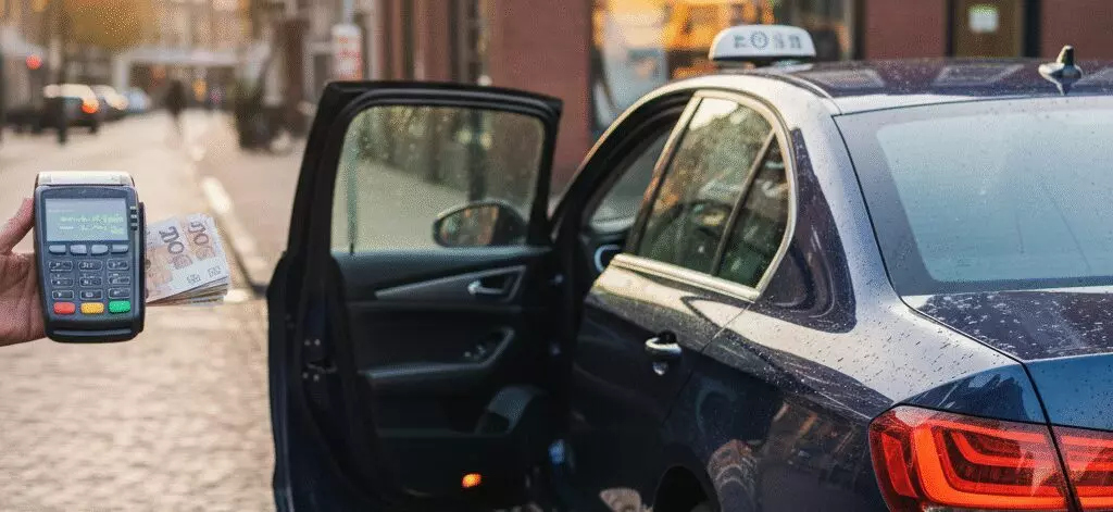 Wat zijn de betalingsopties voor taxi ritten naar luchthavens?