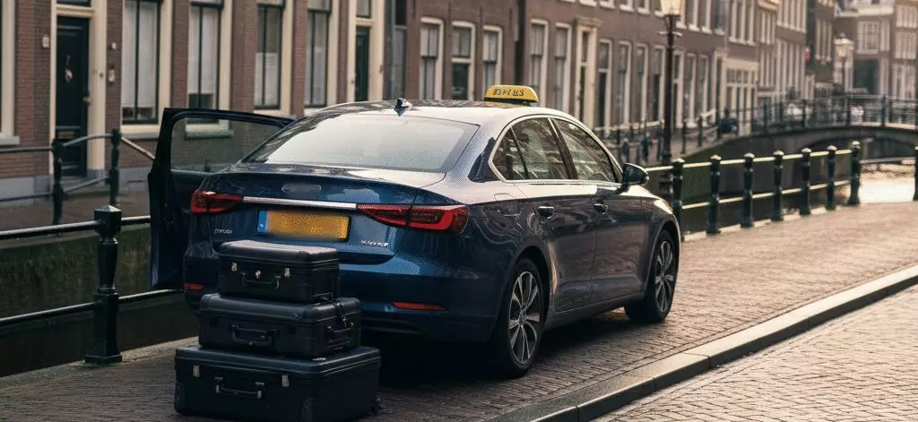Tarieven en prijsopbouw van een taxirit naar Rotterdam Airport