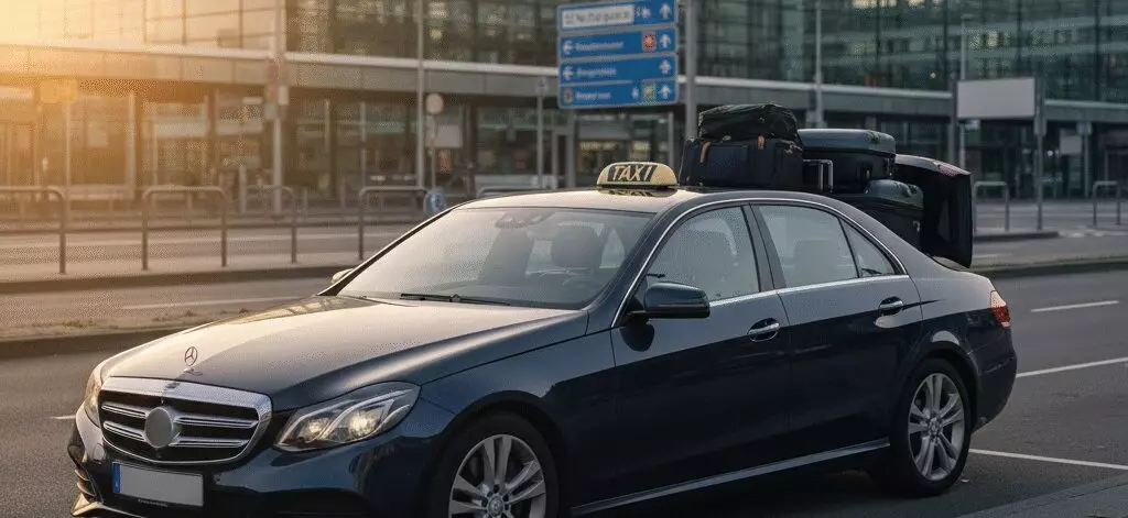 Wat zijn de opties voor een taxi naar Frankfurt Airport?