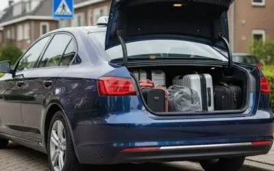 Wat zijn de tarieven voor taxi vervoer naar luchthavens met bagage?