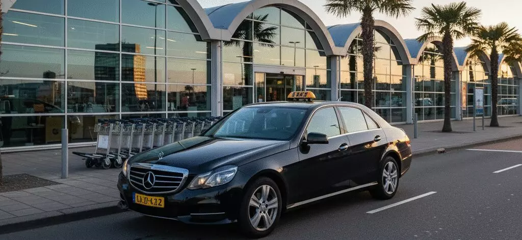 Directe taxi naar Rotterdam Airport zonder stops: hoe werkt dit?