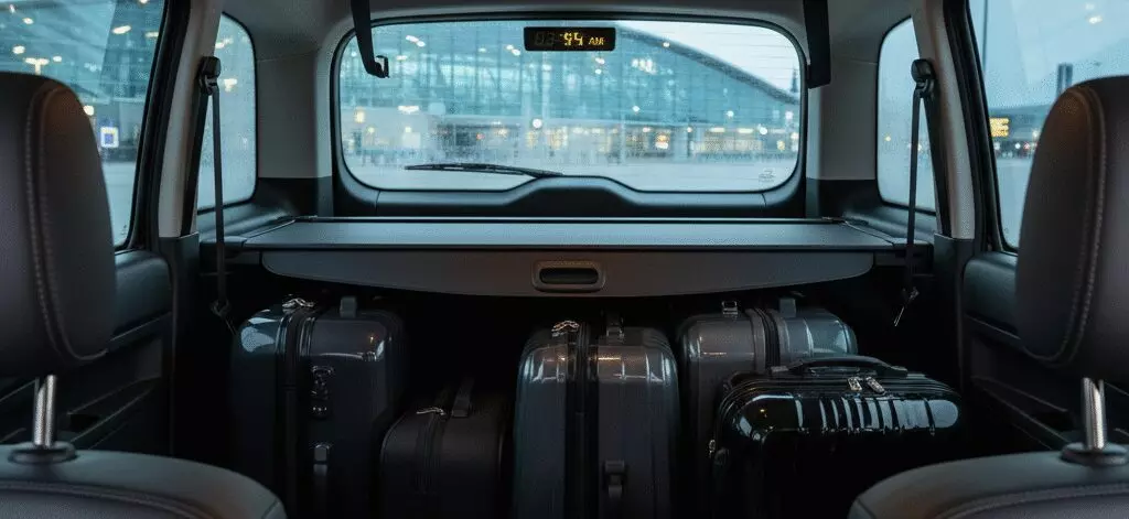 Beschikbare taxi types voor luchthaventransfers tijdens feestdagen