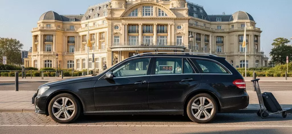 Wat kost een taxi van Kurhaus hotel naar Rotterdam Airport?