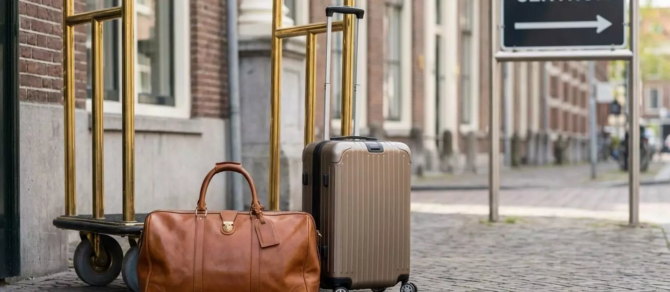 Waar wacht je op een taxi naar Schiphol bij boutique hotels?