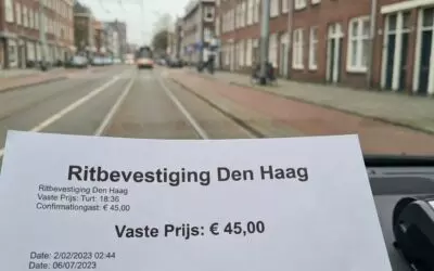 Wat zijn vaste prijsafspraken voor taxi ritten binnen Den Haag?