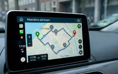 Hoe werkt een taxirit naar meerdere adressen binnen de stad?