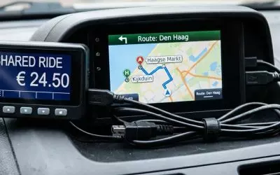 Kun je een taxi delen vanaf Haagse Markt naar Kijkduin?