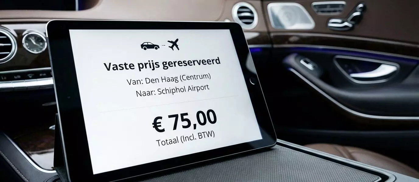 Vaste prijs taxi naar andere luchthavens: Hoe werkt het?
