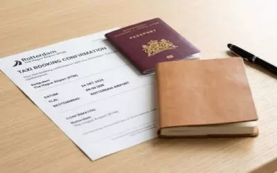 10 tips om taxi vervoer naar Rotterdam Airport goed te plannen.